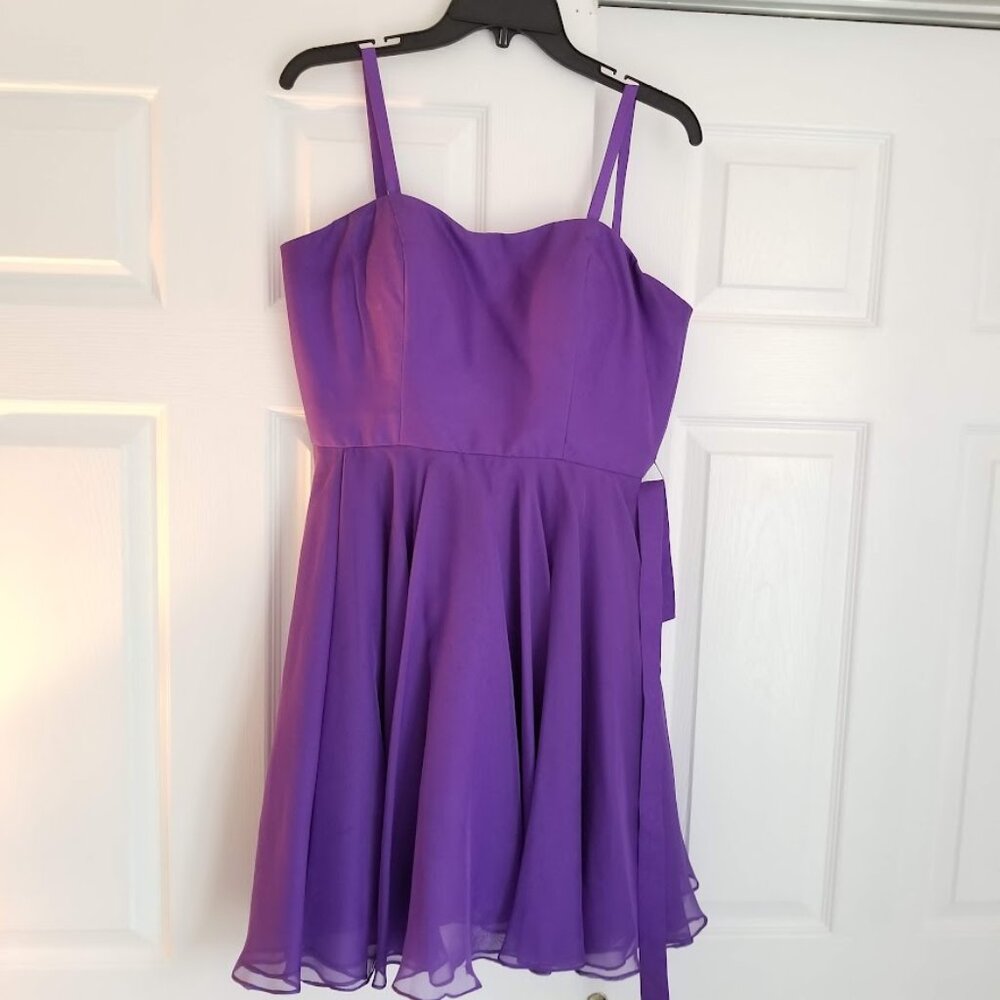 Clarisse Purple Dress Size 10